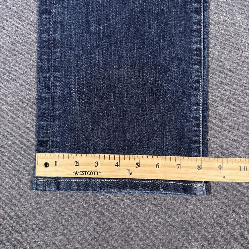 7 For All Mankind Blue Boot Cut Jeans - Picture 8 of 8